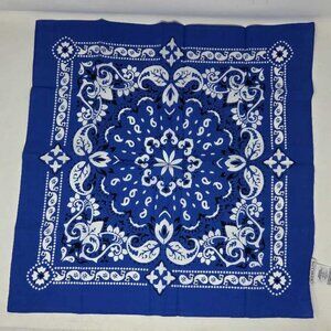 New Crewcuts / J.Crew regal blue printed bandana